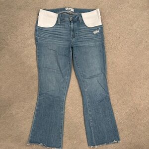 Paige Maternity Colette Crop Flare Jeans
